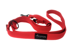 Gor Pets Cotton Training Leash - Medium 2cm Red