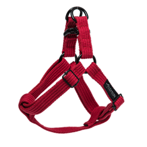 Gor Pets Cotton Dog Harness - Medium 2cm Red