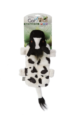 Gor Pets Wild Multi-Squeak Squirrel Plush Pet Toy 30cm