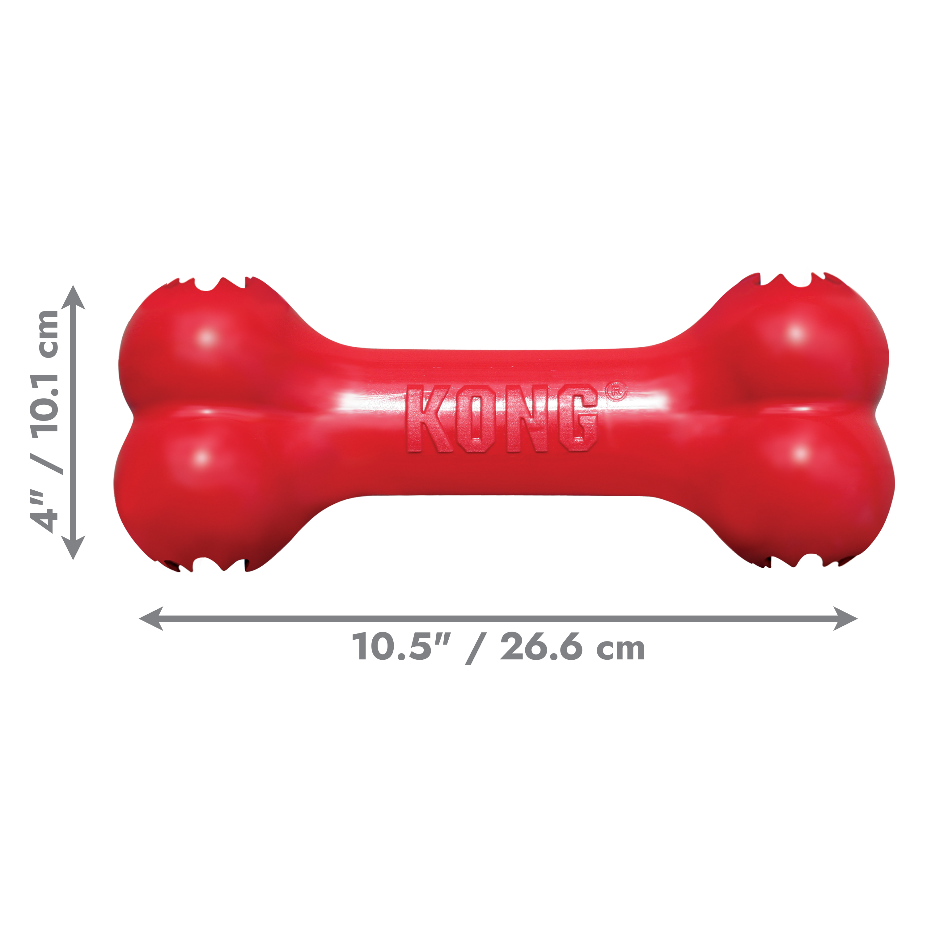 KONG Goodie Bone Treat Dispensing Dog Toy - X-Large