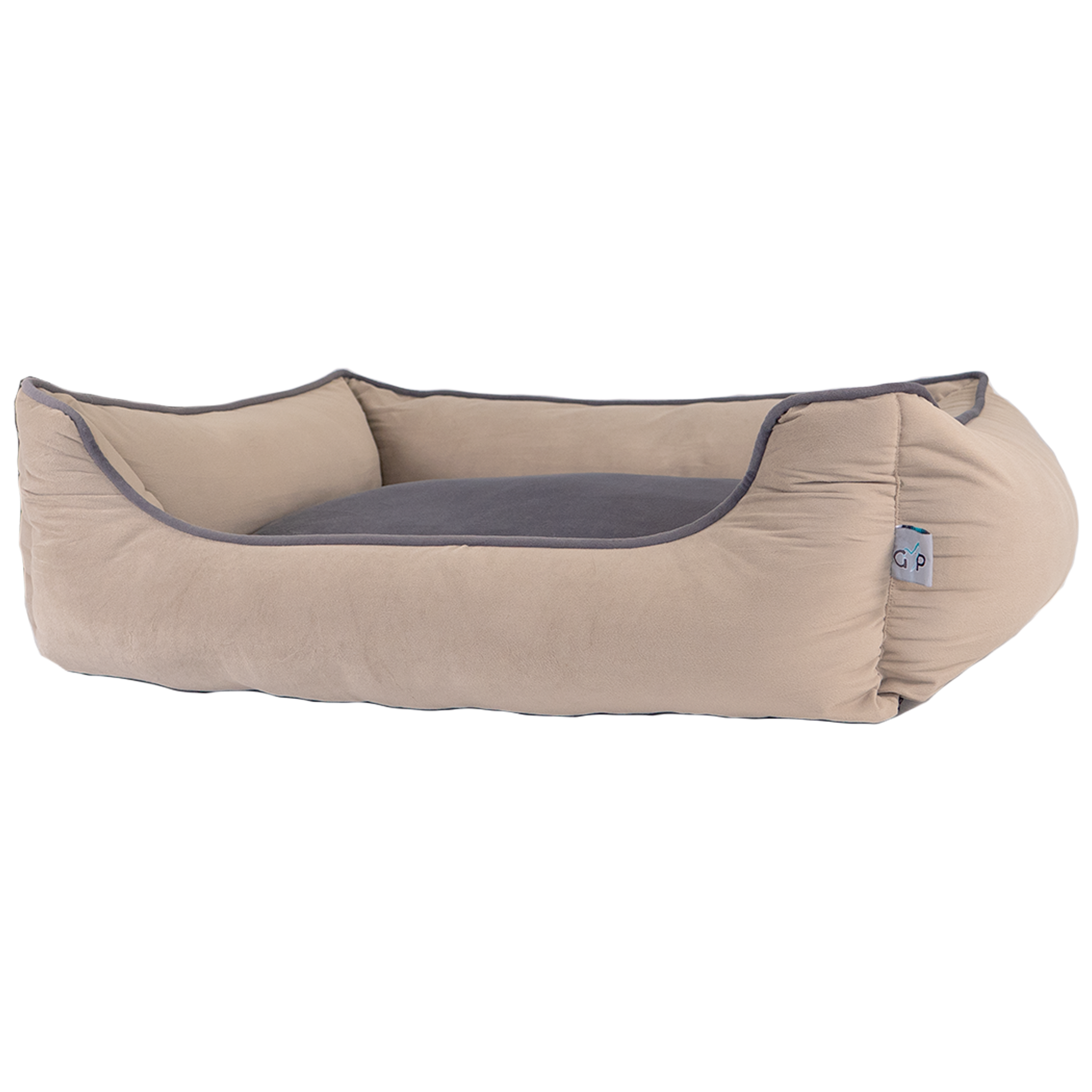 Gor Pets Slumber Orthopaedic Machine Washable Dog Bed - Medium Stone