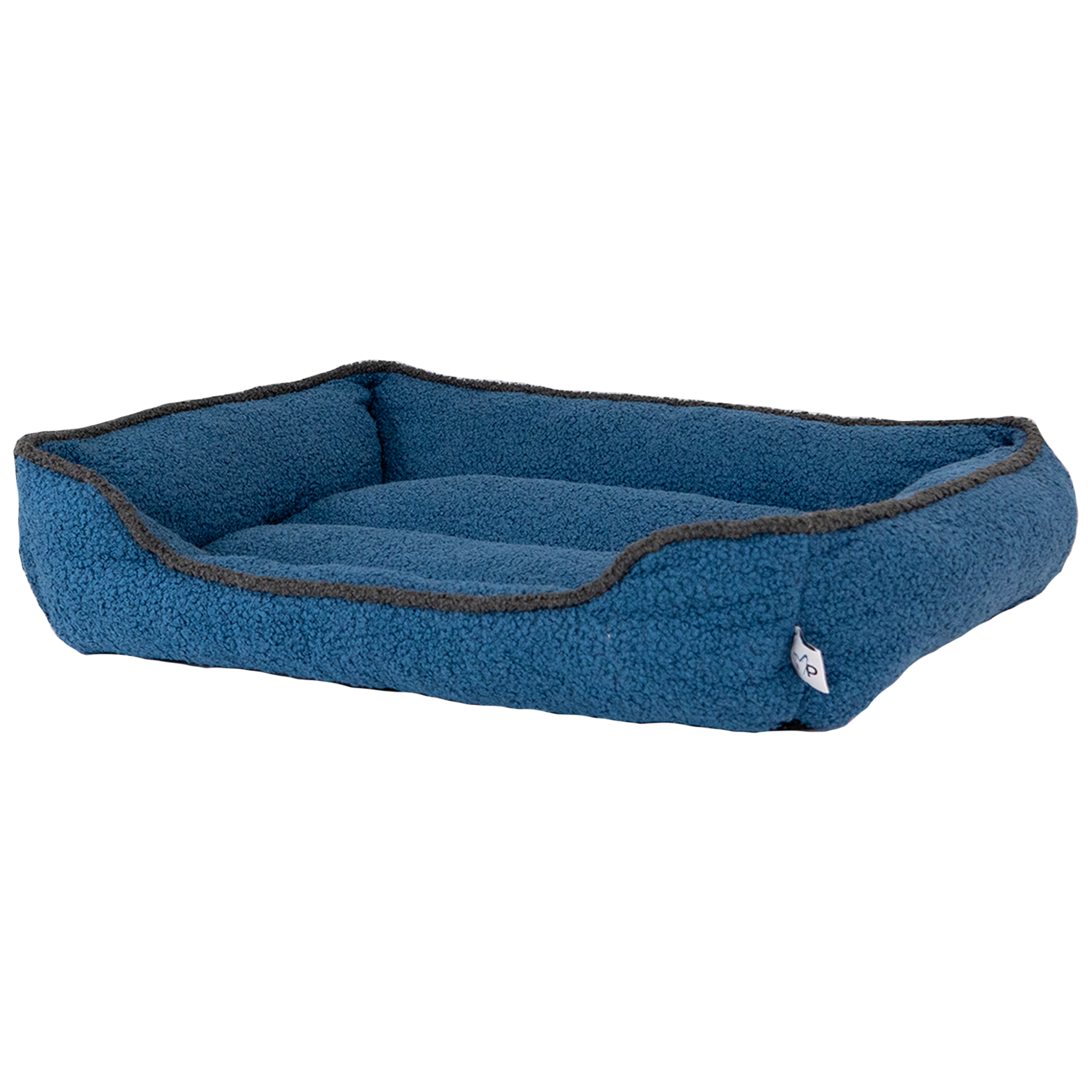 Gor Pets Teddy Soft Fleece Thermal Machine Washable Dog Bed - X-Large Blue