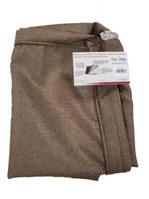 Gor Pets Ultima Memory Foam Replacement Dog Sleeper Cover - Large Beige