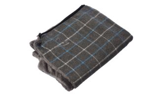 Gor Pets Premium Comfy Replacement Dog Cushion Cover - Medium Grey Check
