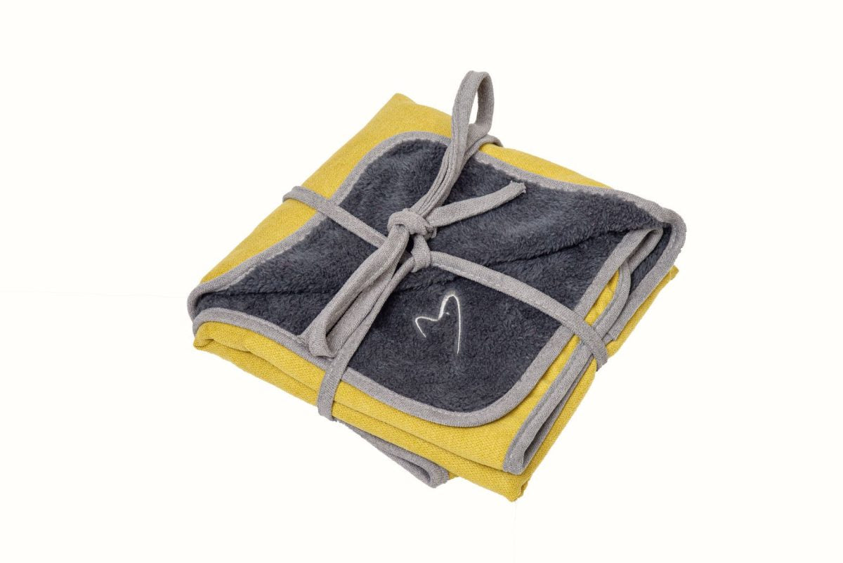 Gor Pets Camden Washable Double-Sided Pet Blanket - Large Mustard