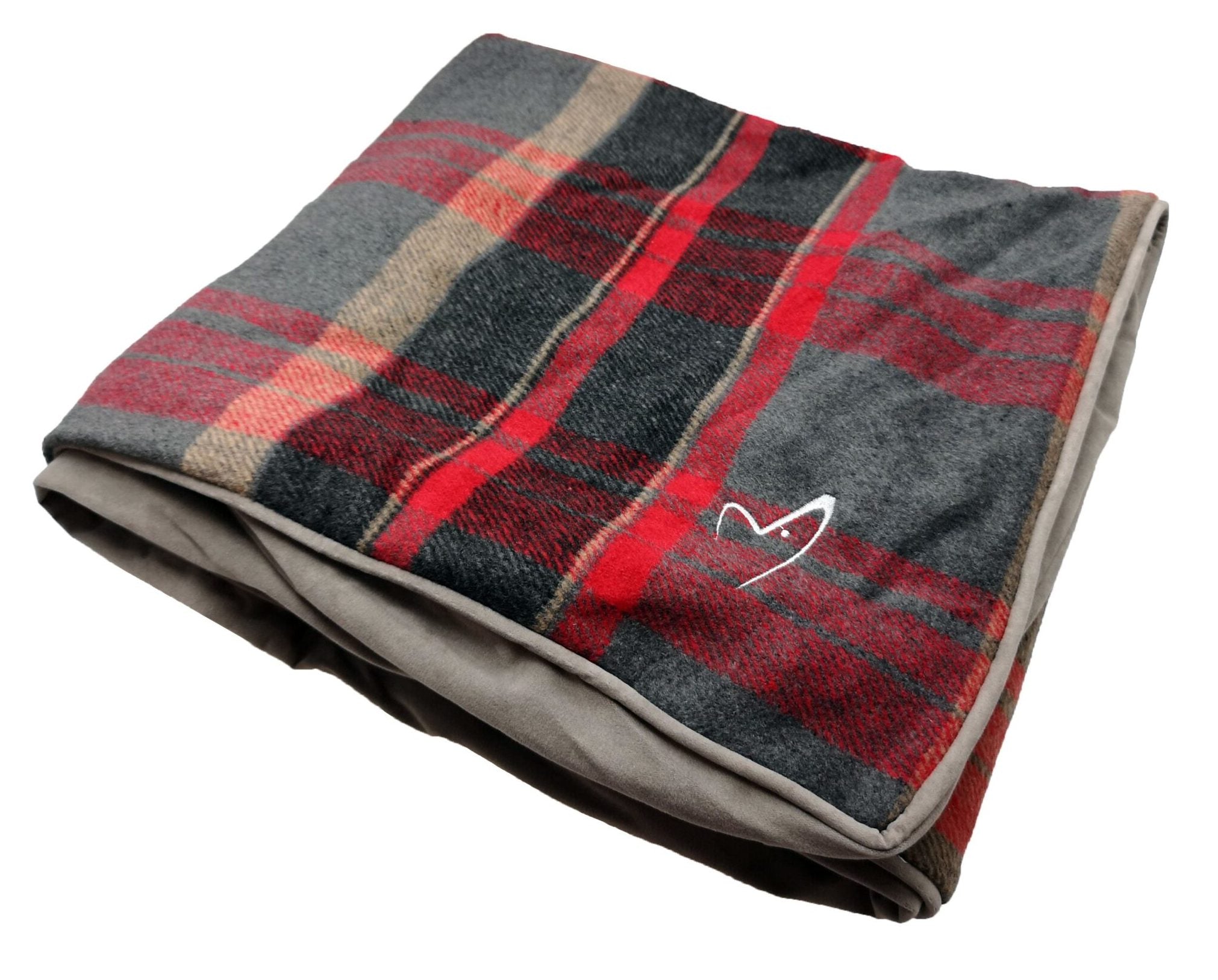 Gor Pets Camden Replacement Sleeper Bed Cover - Medium Red Check