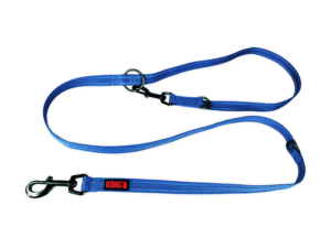 KONG Rope Adjustable Durable Dog Leash - Large Blue