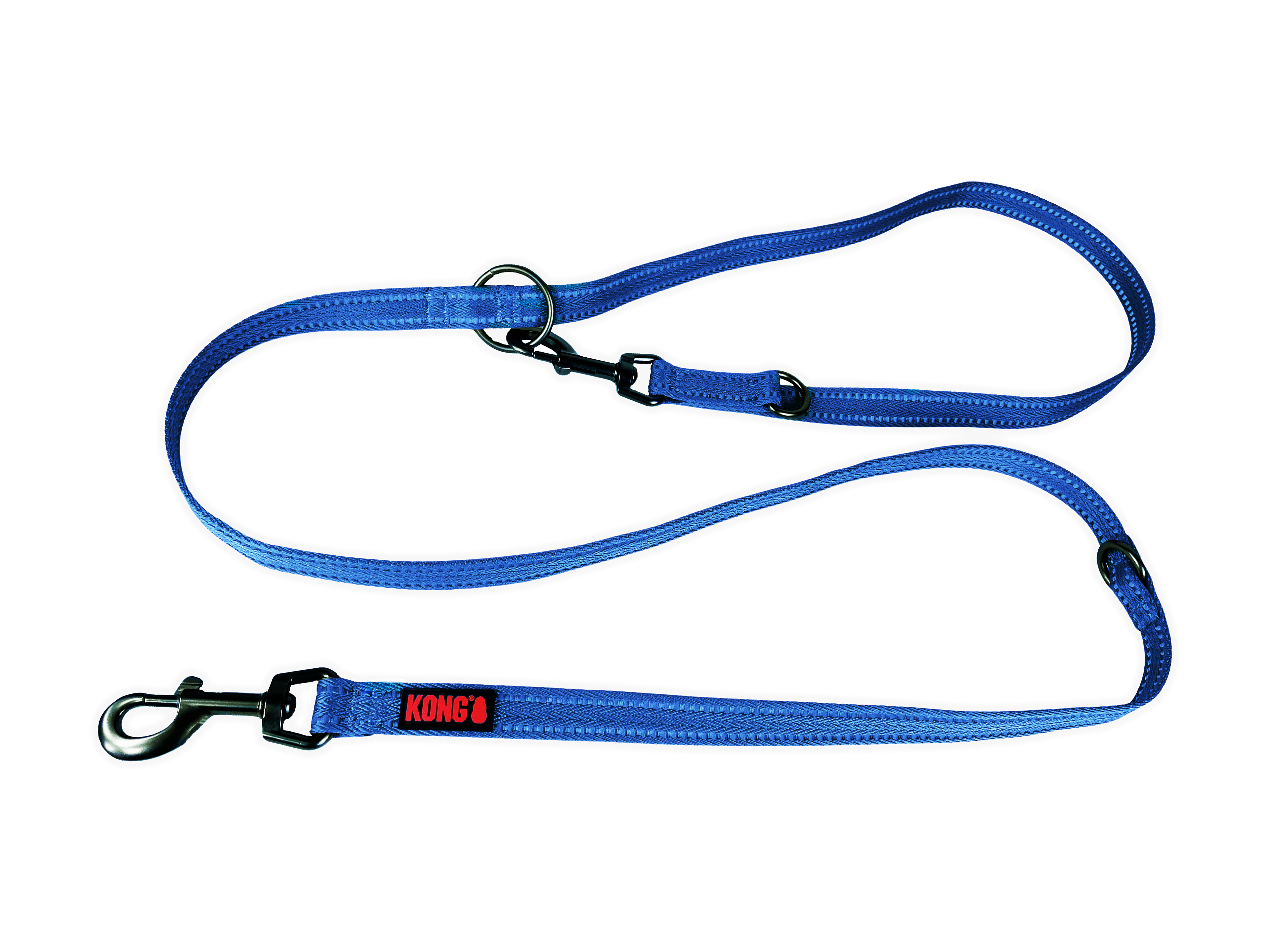 KONG Rope Adjustable Durable Dog Leash - Large Grey