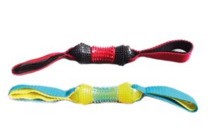 Gor Pets Flex Puppy Teether Chew Dog Toy 9.5cm - Blue/Red