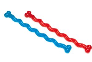 Gor Pets Flex Wobbly Wand Interactive Dog Toy 50cm - Blue/Red