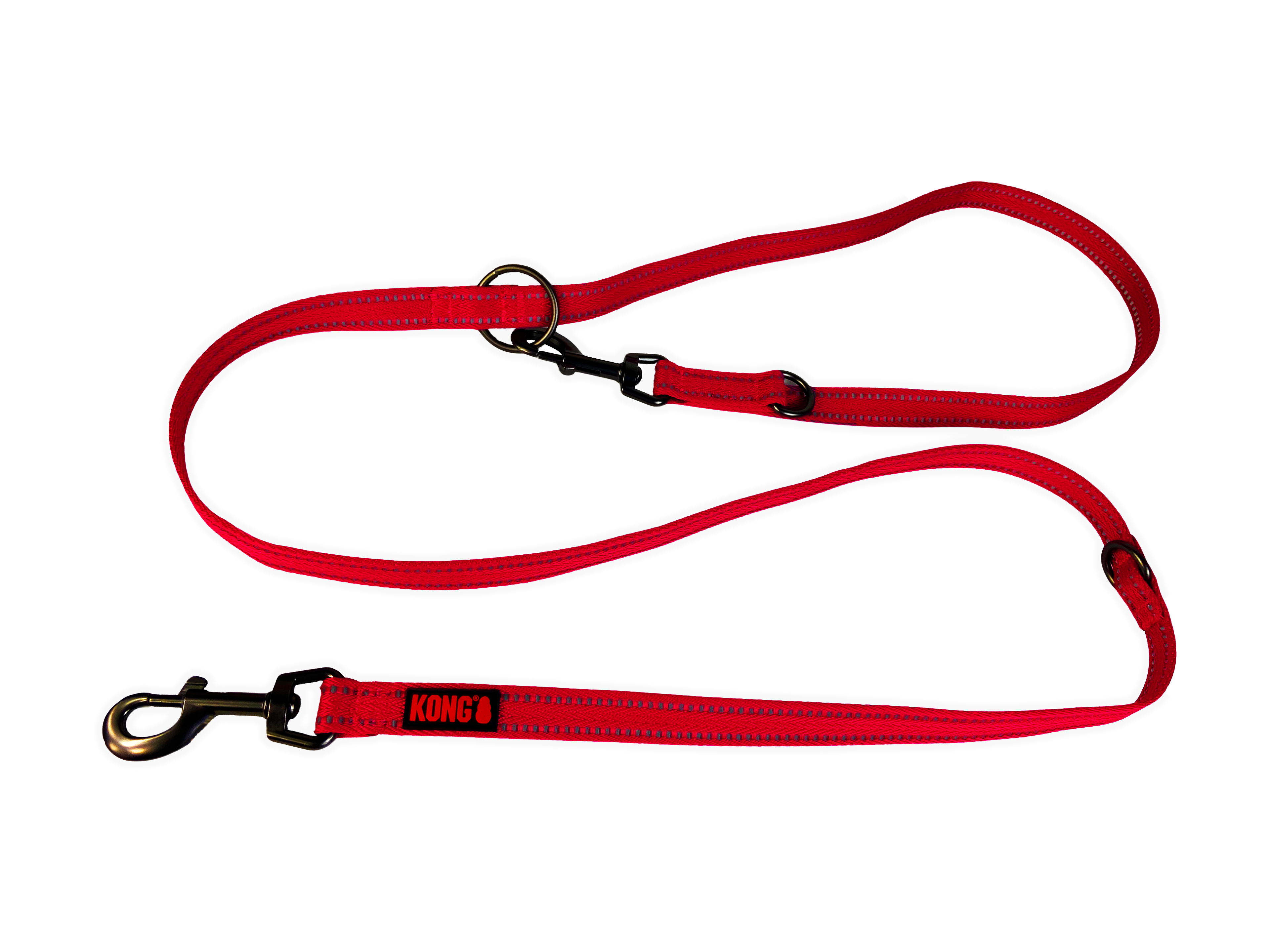 KONG Rope Adjustable Durable Dog Leash - Large Blue