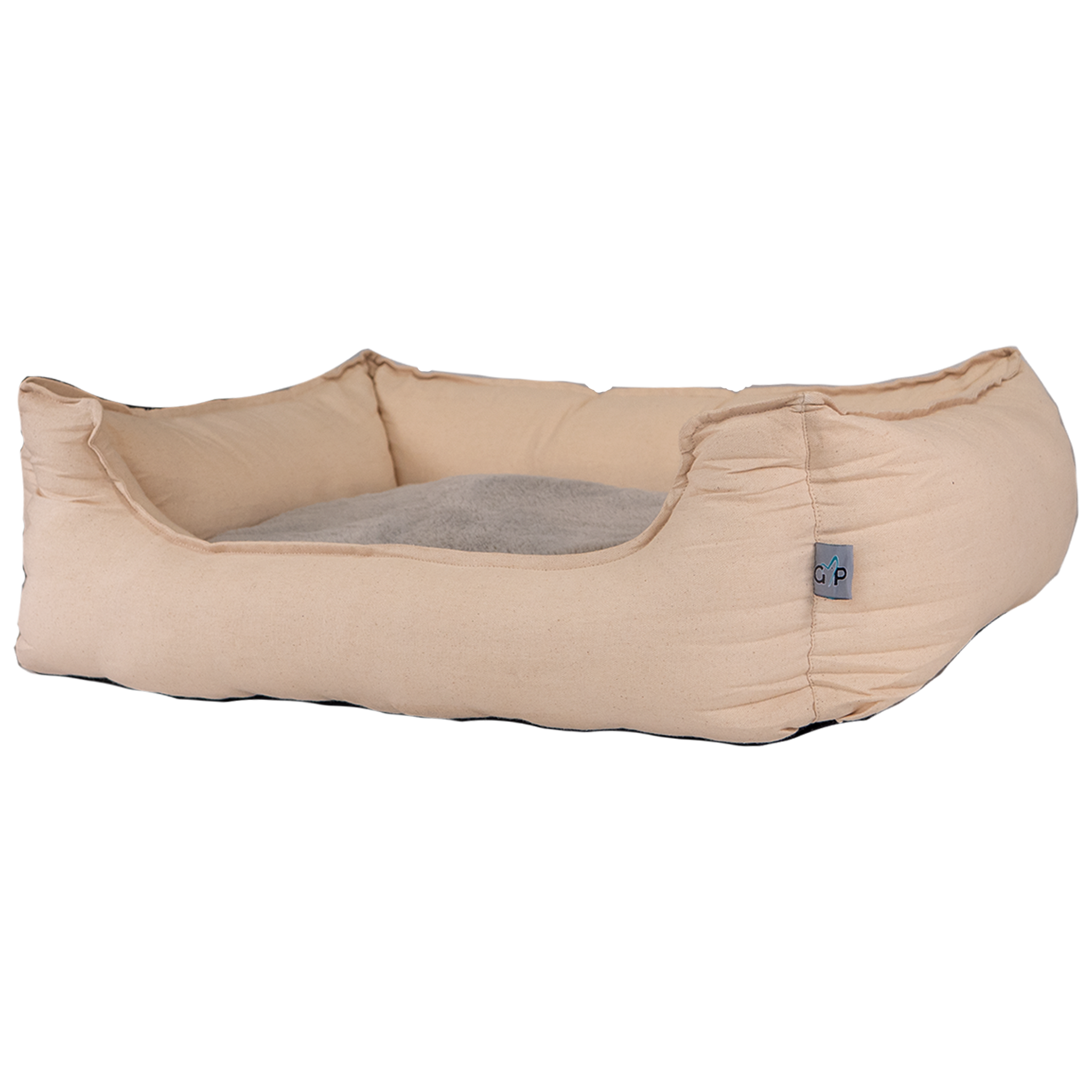 Gor Pets Slumber Cotton Orthopaedic Machine Washable Dog Bed - X-Large Grey