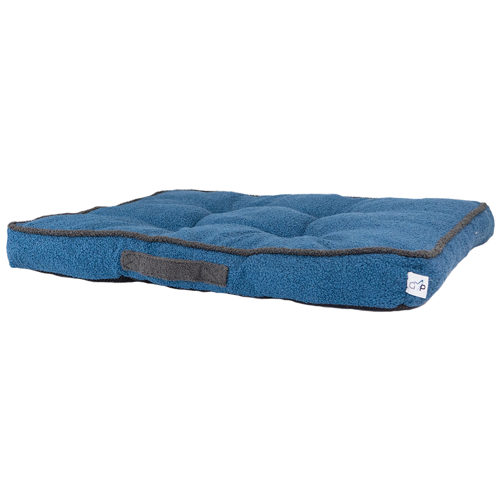 Gor Pets Teddy Soft Fleece Thermal Non-Slip Dog Lounger - Large Grey