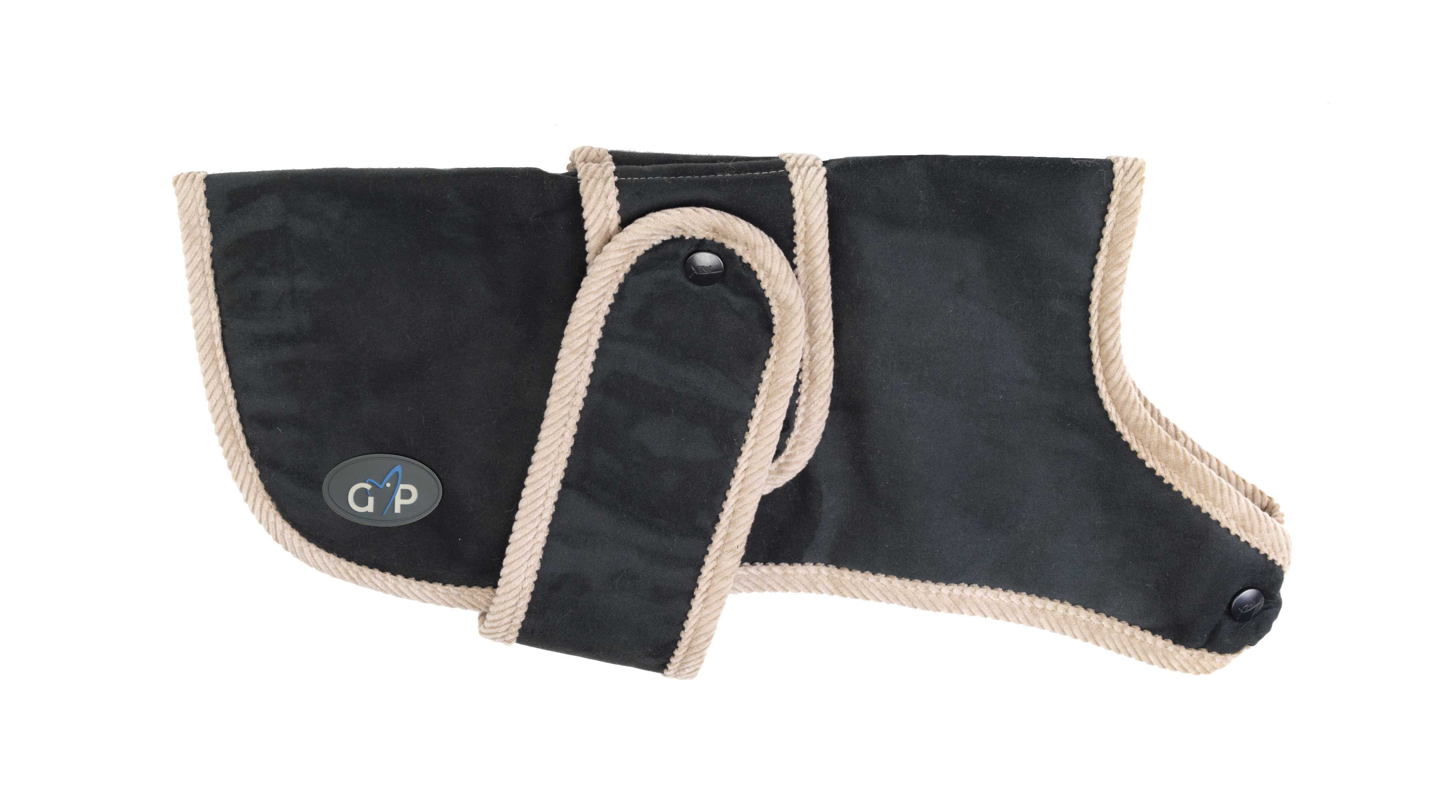 Gor Pets Cotton Waterproof Fleece Lined Adjustable Dog Jacket - 8" Green