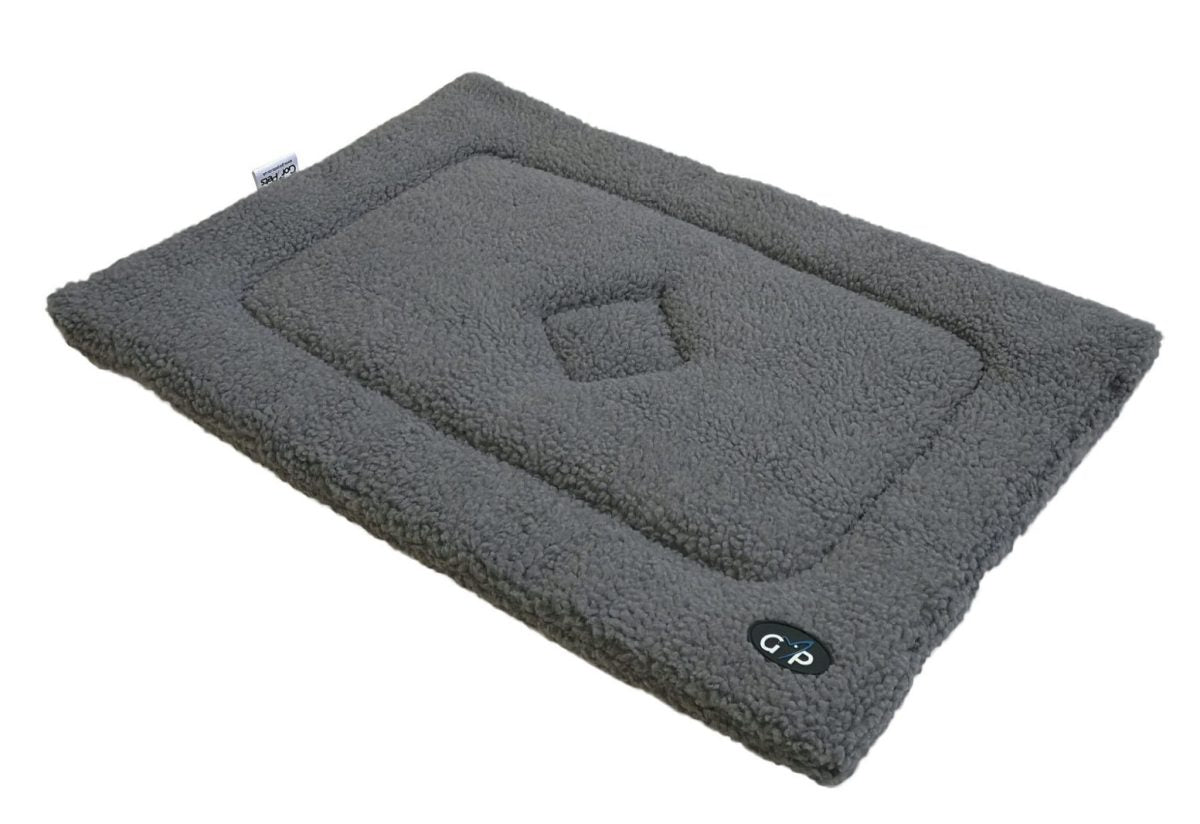 Gor Pets Soft Washable Dog Crate Mat - Small Black (46x61cm)