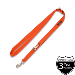 Ami Play 6-in-1 Cotton Pet Leash Small 1.5cm - Orange