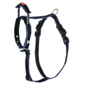 Patento Premium Adjustable Padded Reflective Dog Harness with Integrated Leash - XL Blue (61-71cm)