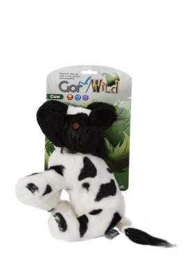 Gor Pets Wild Cow Plush Pet Toy 24cm