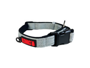 KONG Adjustable Dog Collar Large - Grey