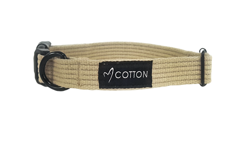 Gor Pets Cotton Dog Collar - Medium 2cm Red