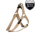 Ami Play Cotton Adjustable Durable Dog Harness - Large Beige (2.5cm)