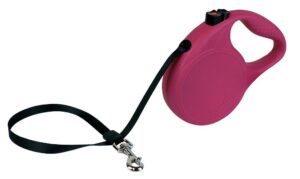 KONG Retractable Trail Durable Dog Leash - Large Fuchsia