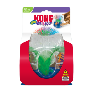 KONG Bat-A-Bout Glow Aquarium Interactive Cat Toy