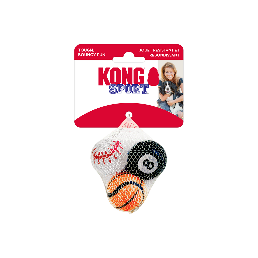 KONG Sport Durable Fetch Dog Toy - Large 2-Pack