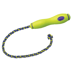 KONG Air Fetch Stick with Rope Squeaky Dog Toy Large 28cm