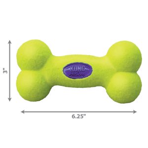 KONG Air Squeaker Bone Squeaky Dog Toy Medium 15cm