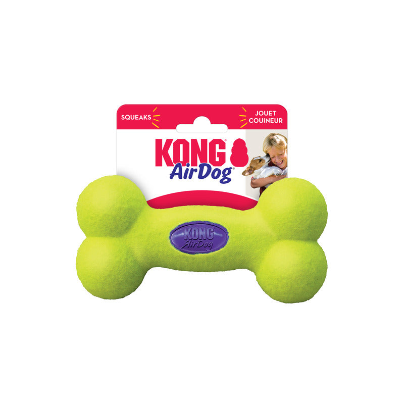 KONG Air Squeaker Bone Squeaky Dog Toy Medium 15cm