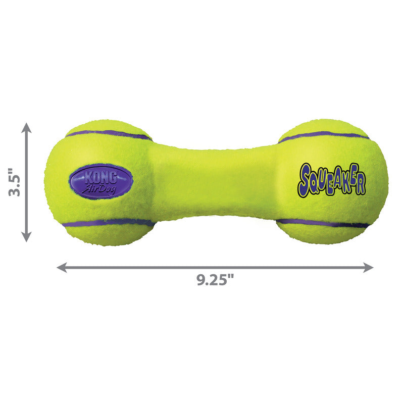 KONG Air Squeaker Dumbbell Squeaky Dog Toy Large 23.5cm