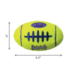 KONG Air Squeaker Football Squeaky Dog Toy Large 17cm