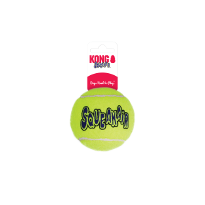 KONG Air Squeaker Tennis Ball Squeaky Dog Toy Large 8cm