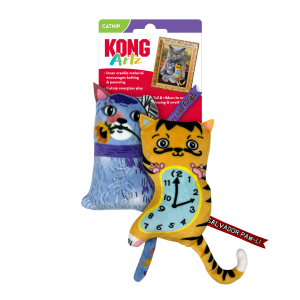 KONG Artz Dali/van Gogh Squeaky Dog Toy 2-Pack