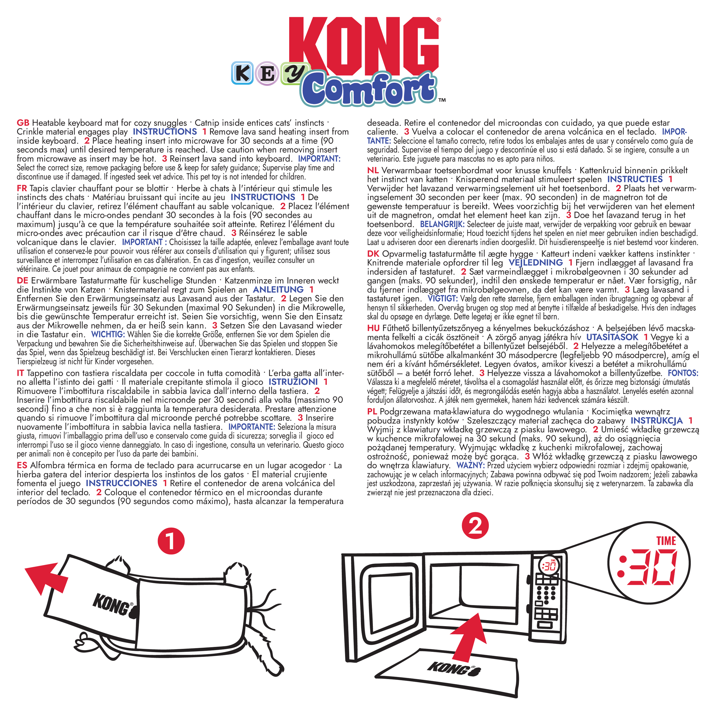 KONG Comfort Key Play Mat