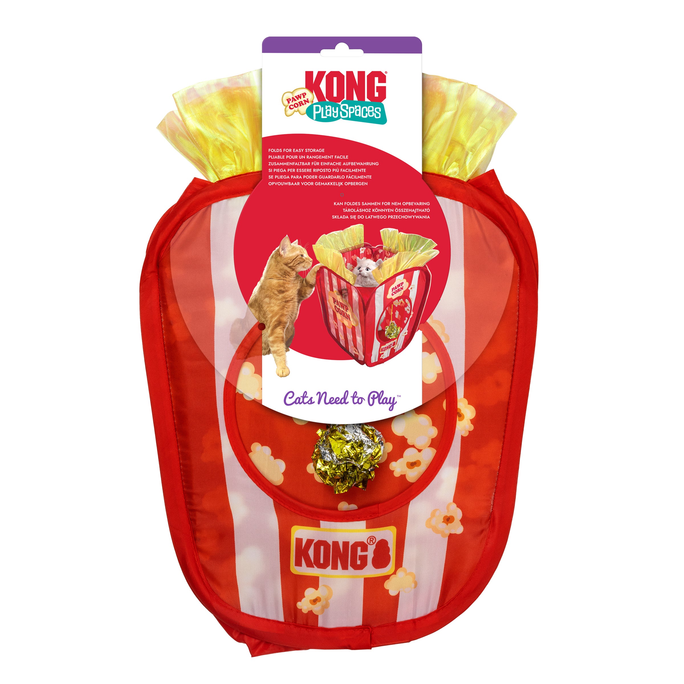 KONG Play Spaces Zen Den Interactive Cat Hideaway