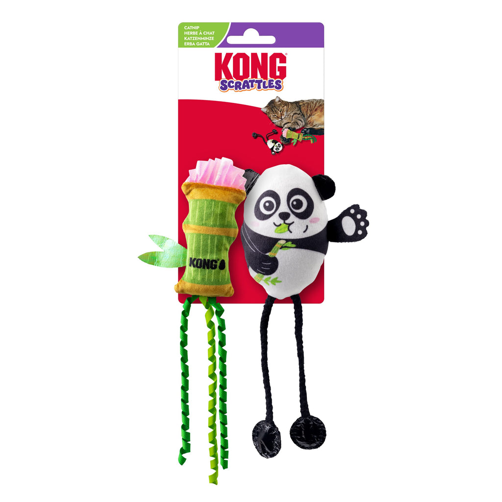 KONG Scrattles Chicken 2-pk