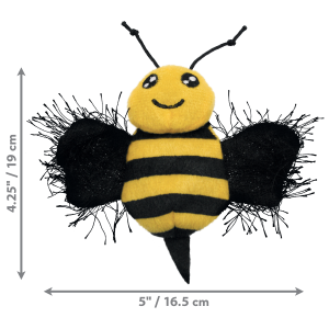 KONG Better Buzz Bee Interactive Cat Toy