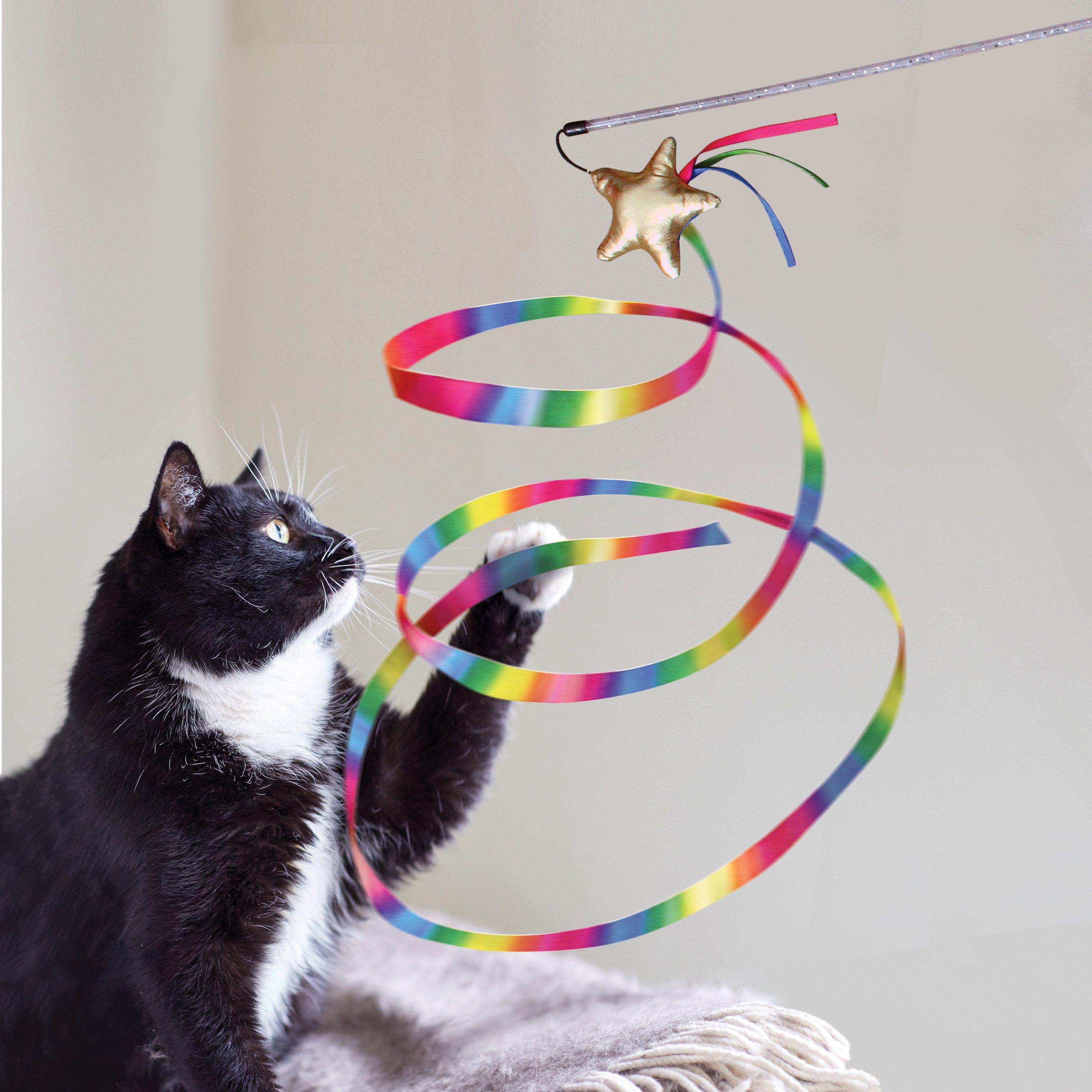 KONG Stellar Teaser Interactive Cat Toy