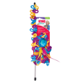 KONG Teaser Loopz Interactive Crinkle Cat Toy - Assorted