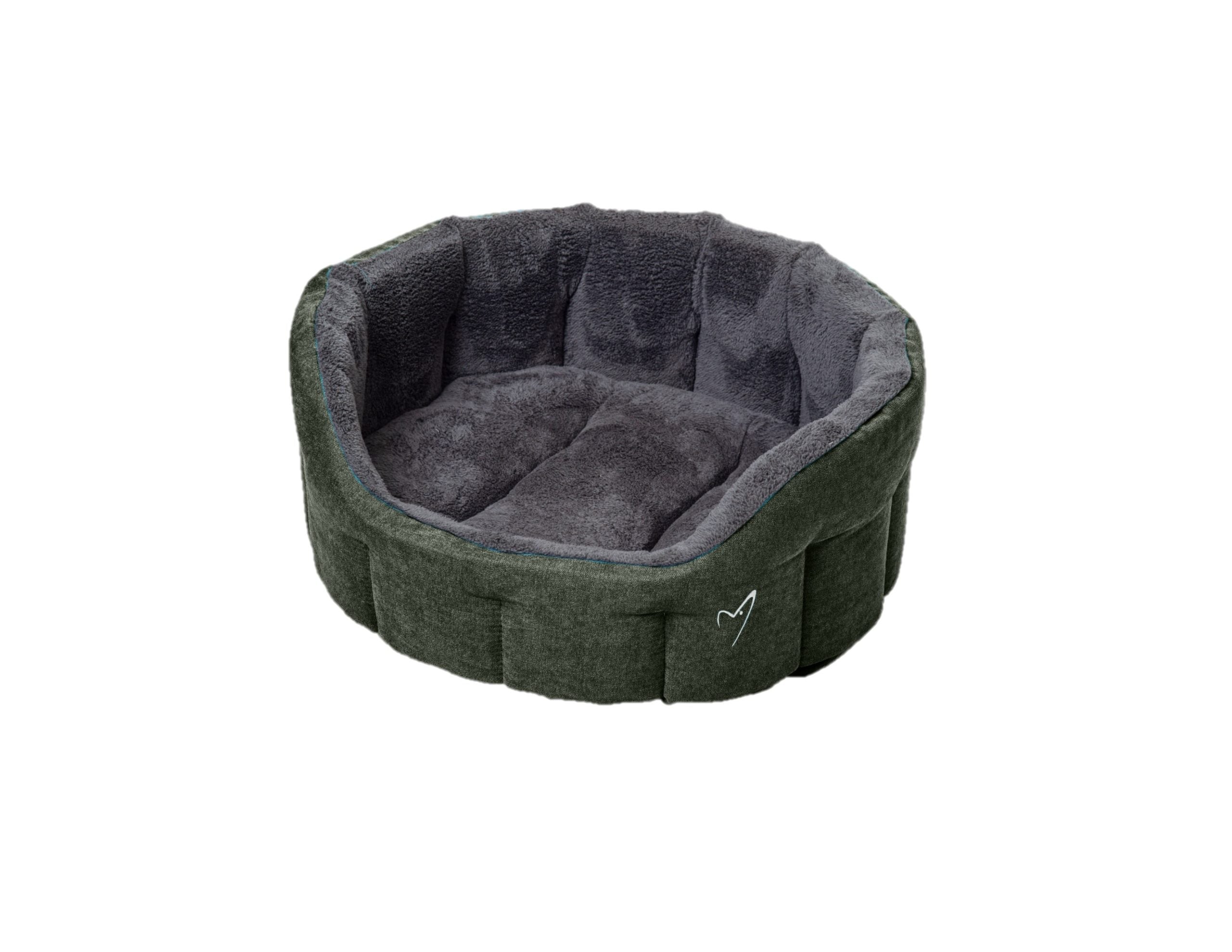 Gor Pets Camden Deep Fill Washable Dog Bed - X-Large 86cm Grey Check
