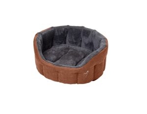 Gor Pets Camden Deep Fill Washable Dog Bed - Large 76cm Copper