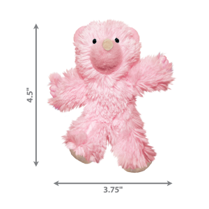 KONG Kitten Teddy Bear Plush Cat Toy 12cm