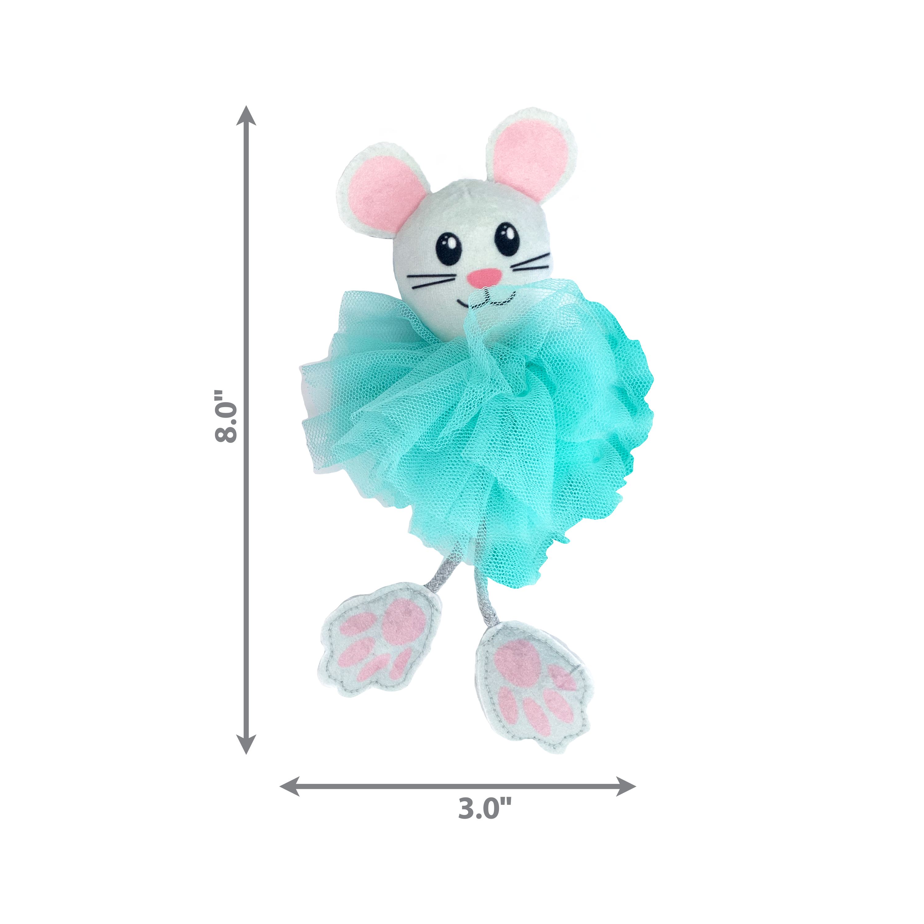 KONG Flingaroo Tutu Interactive Cat Toy - Assorted