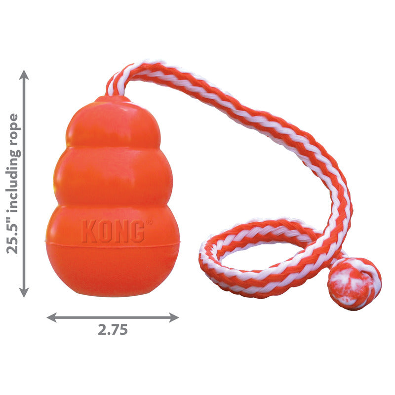 KONG Aqua Floating Dog Toy Large 10cm - Orange