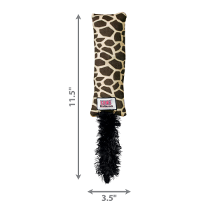 KONG Kickeroo Giraffe Interactive Cat Toy 42cm