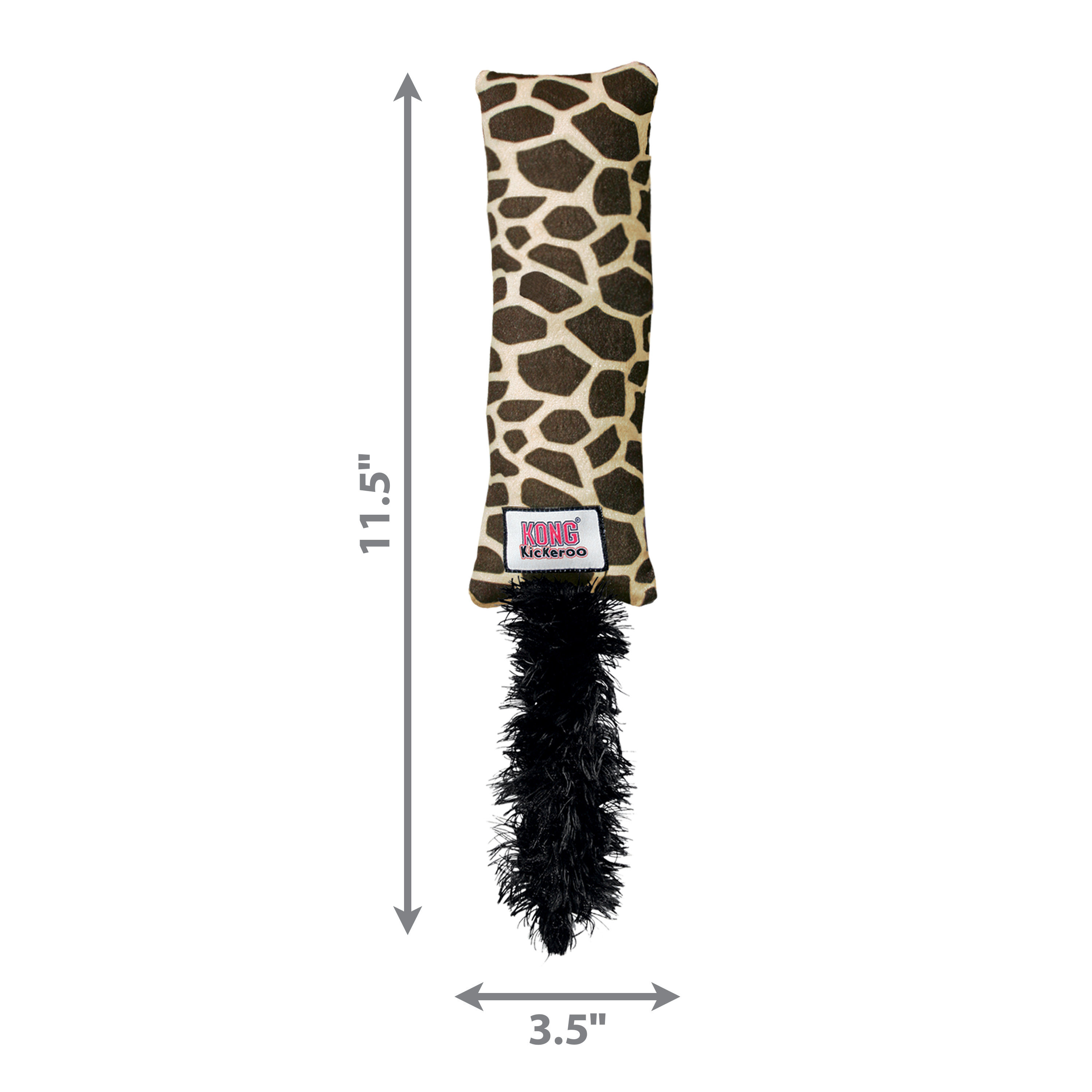 KONG Kickeroo Giraffe Interactive Cat Toy 42cm