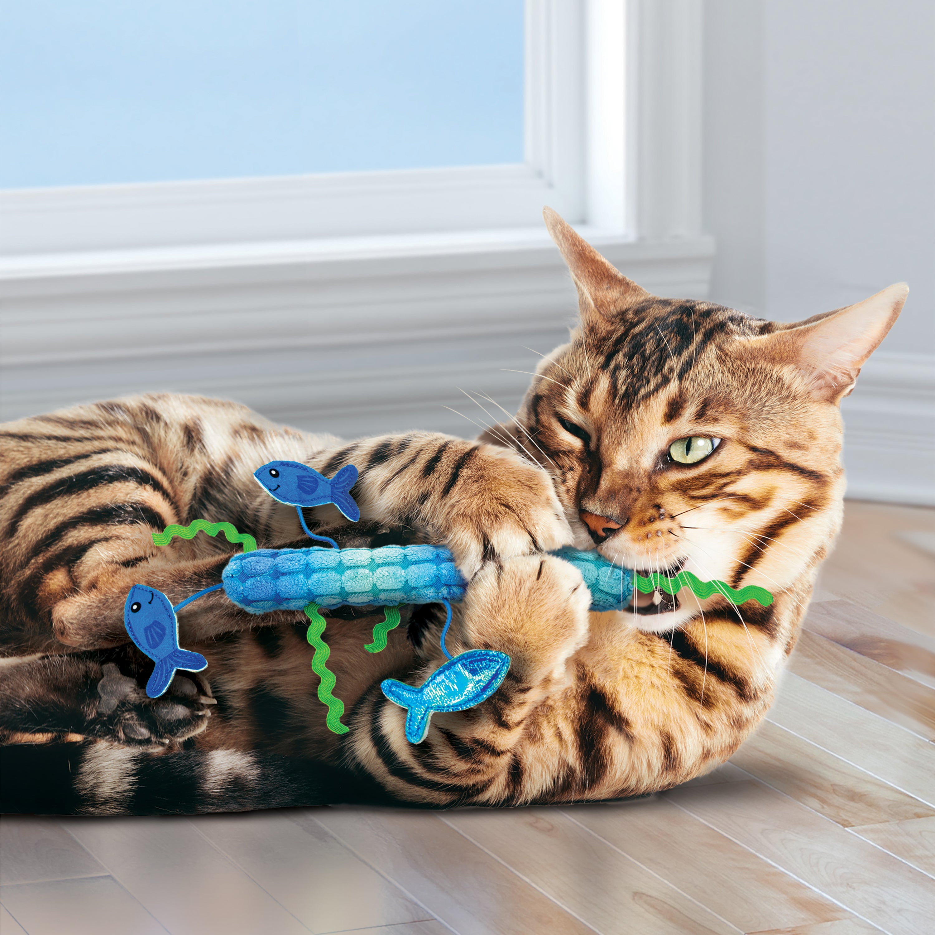KONG Kickeroo Stickaroo Interactive Cat Toy - Assorted