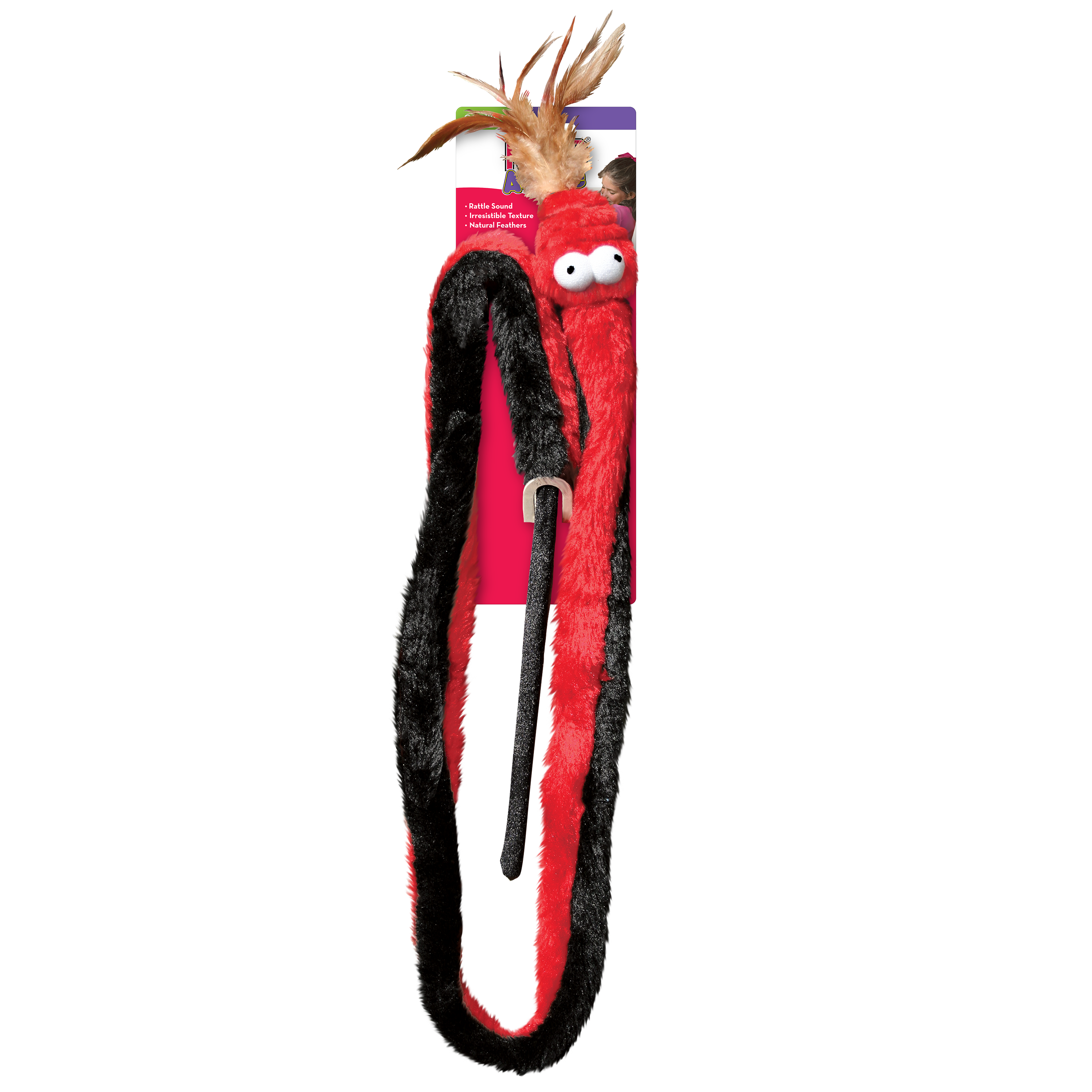 KONG Snake Teaser Interactive Cat Toy
